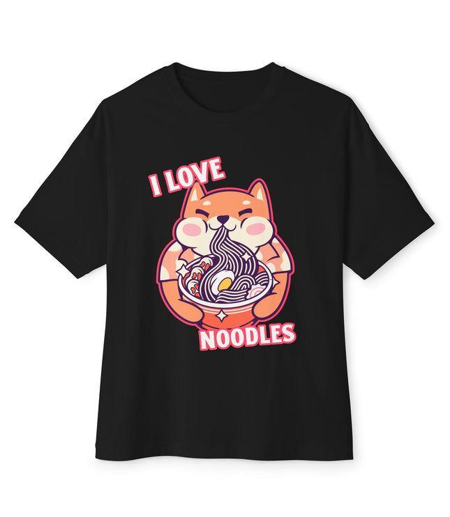 I Love Noodles Oversized T-Shirt