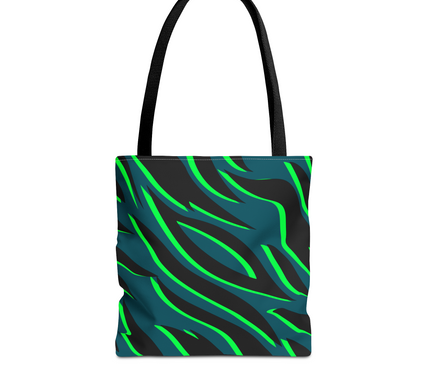 Animal Pattern All Over Print Tote Bag