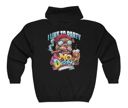 No Diddy Dog Classic Zip Hoodie
