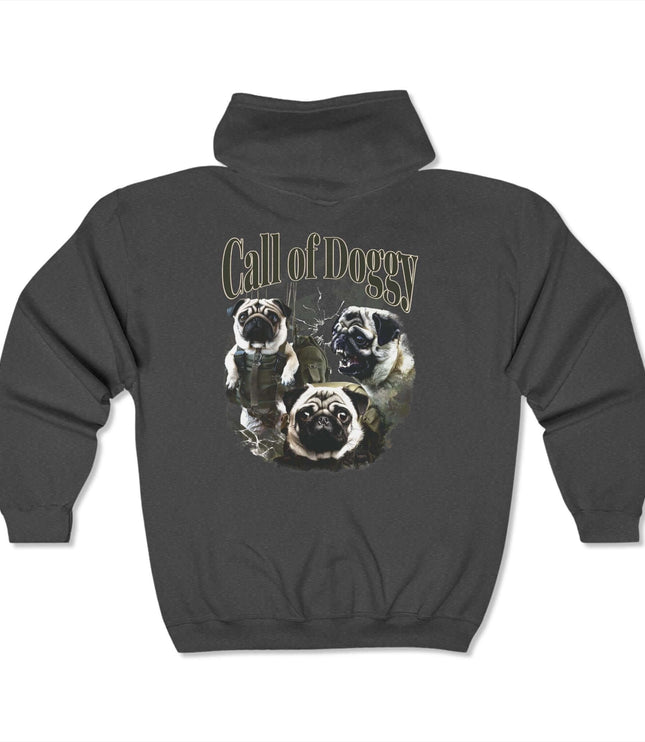 Call Of Doggy Classic Zip Hoodie