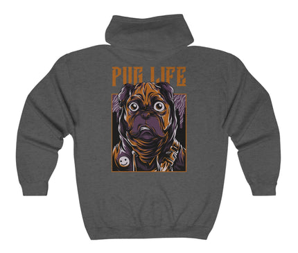 Pug Life Classic Zip Hoodie
