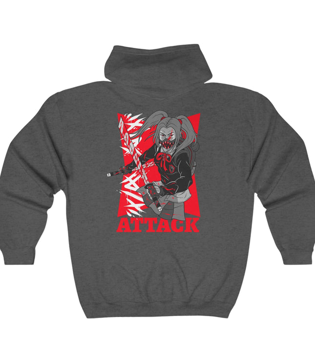 Attack Classic Zip Hoodie