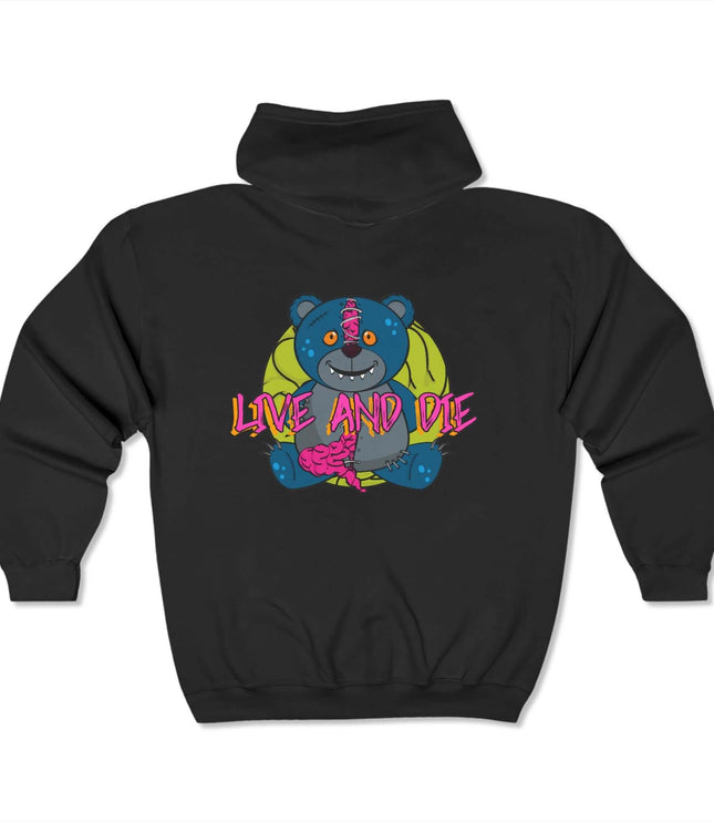 Live And Die Classic Zip Hoodie