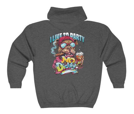 No Diddy Dog Classic Zip Hoodie