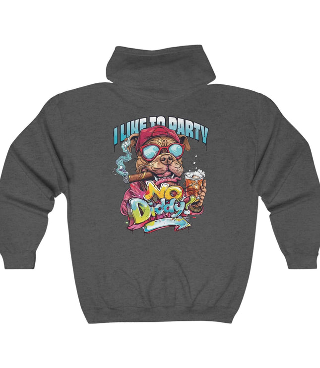 No Diddy Dog Classic Zip Hoodie