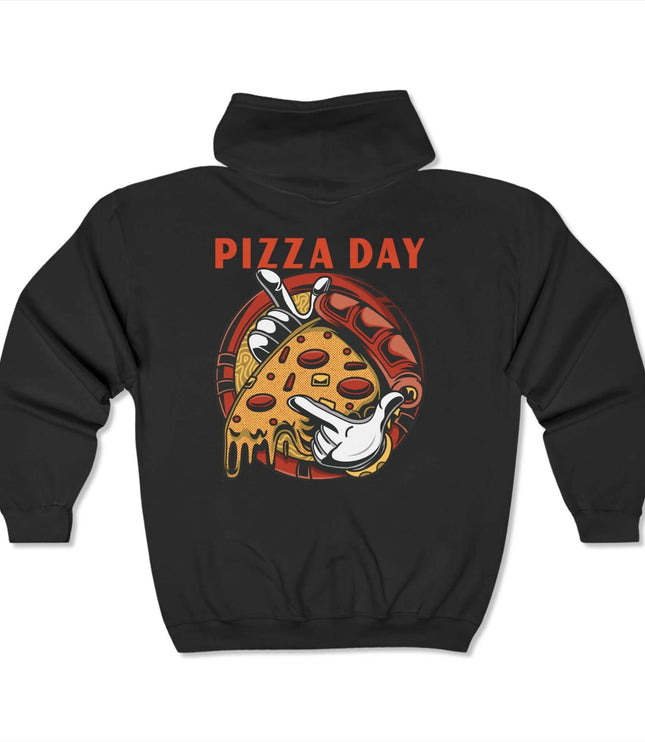 Pizza Day Classic Zip Hoodie
