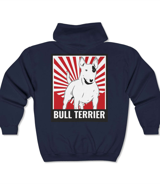 Bull Terrier Classic Zip Hoodie