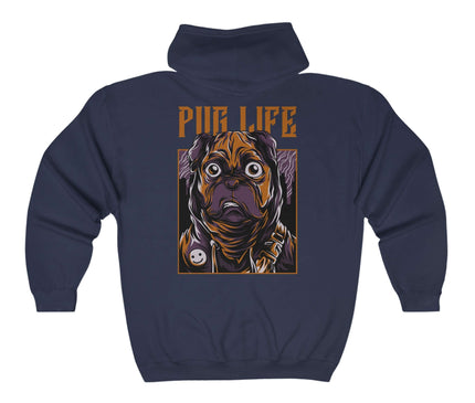Pug Life Classic Zip Hoodie