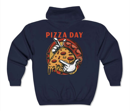 Pizza Day Classic Zip Hoodie