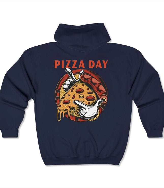 Pizza Day Classic Zip Hoodie