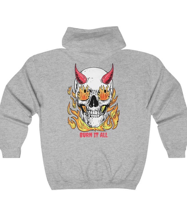 Burn It All Classic Zip Hoodie