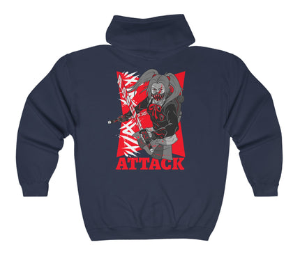 Attack Classic Zip Hoodie