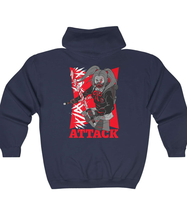 Attack Classic Zip Hoodie