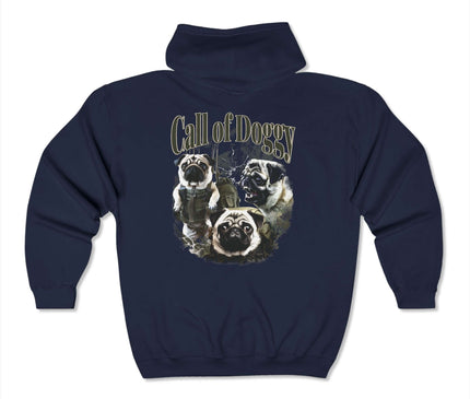 Call Of Doggy Classic Zip Hoodie