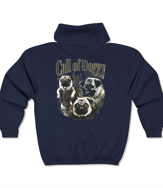 Call Of Doggy Classic Zip Hoodie