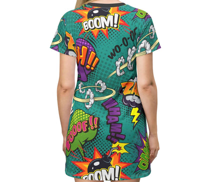 Zap Boom Women's Tee Dress