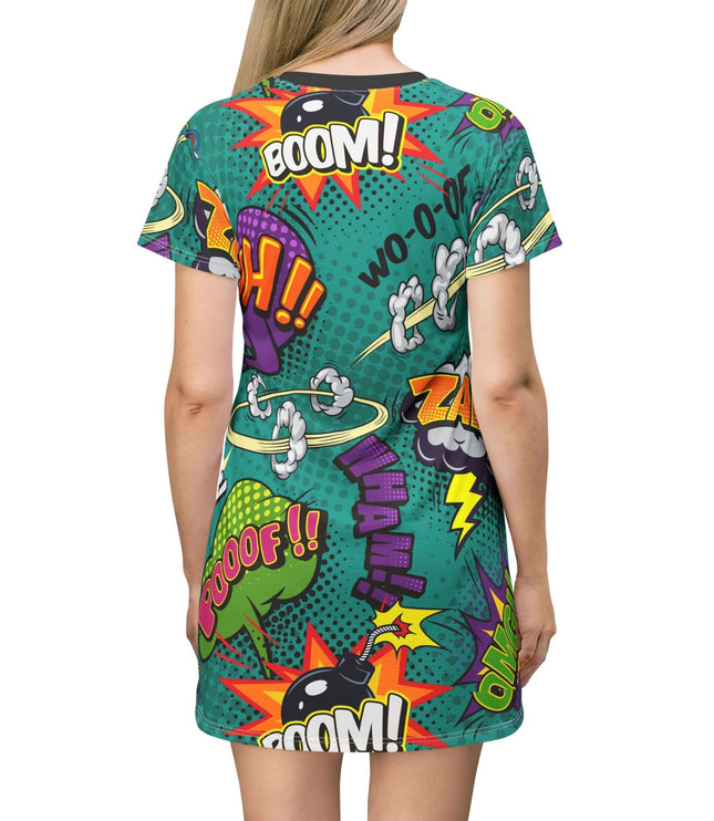 Zap Boom Women's Tee Dress