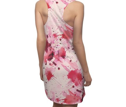 Splash Print Racerback Dress