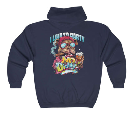 No Diddy Dog Classic Zip Hoodie