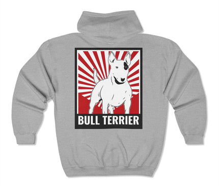 Bull Terrier Classic Zip Hoodie