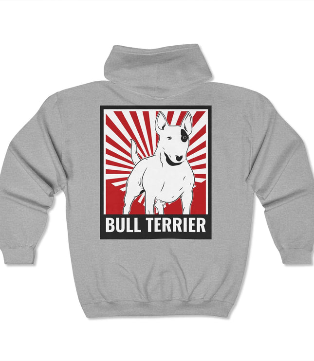Bull Terrier Classic Zip Hoodie