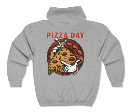 Pizza Day Classic Zip Hoodie