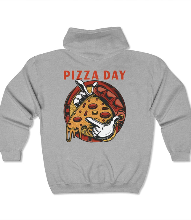 Pizza Day Classic Zip Hoodie