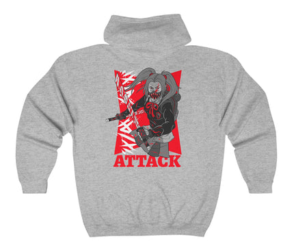 Attack Classic Zip Hoodie