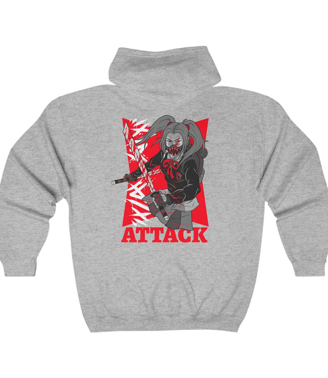 Attack Classic Zip Hoodie