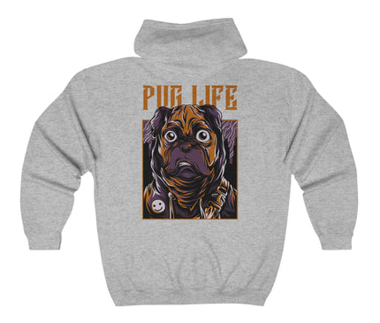 Pug Life Classic Zip Hoodie