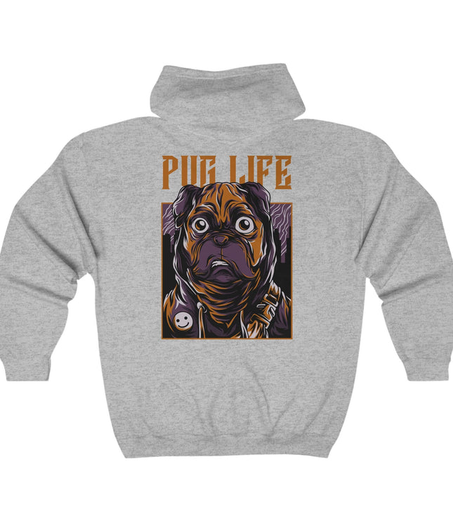 Pug Life Classic Zip Hoodie