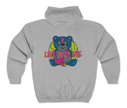 Live And Die Classic Zip Hoodie