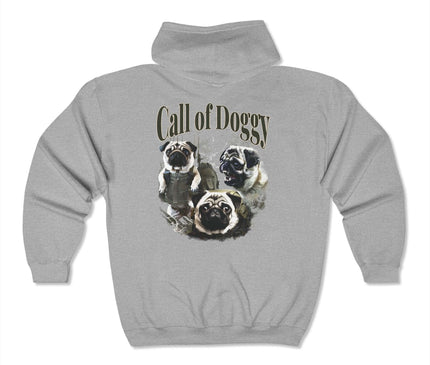 Call Of Doggy Classic Zip Hoodie
