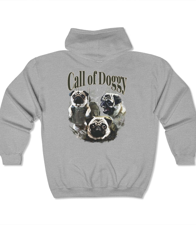 Call Of Doggy Classic Zip Hoodie