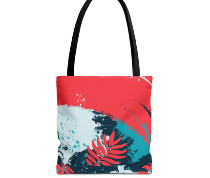 Colourful Grunge Pattern Tote Bag