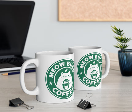 Meow Bucks Coffee Mug