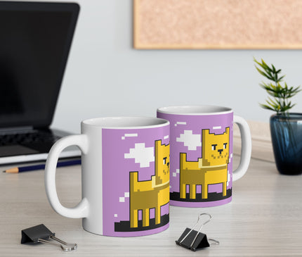 Pixel Dog Coffee Mug