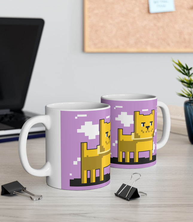 Pixel Dog Coffee Mug