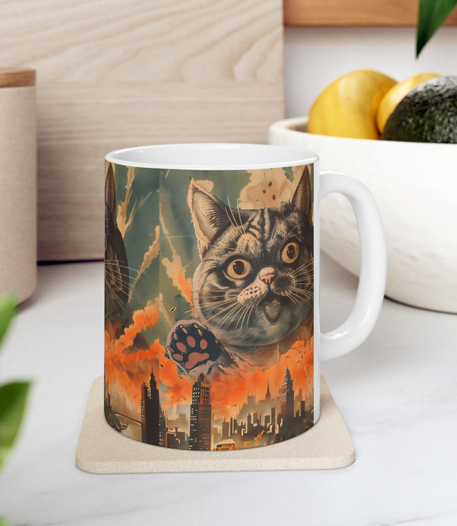 Meowzilla Coffee Mug