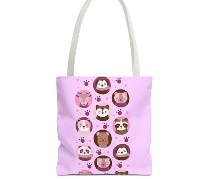 Cute Animal Pattern Tote Bag