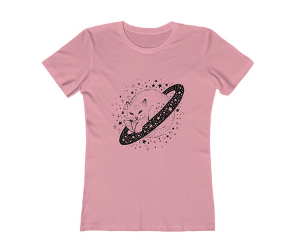 Caturn Women's Boyfriend Tee