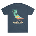 Tri-Blend Indigo / S