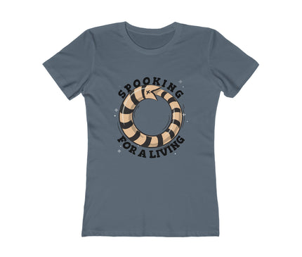 Spooking For Living Women's Boyfriend Tee