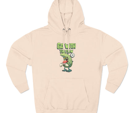 Go With The Flow Premium Pullover Hoodie