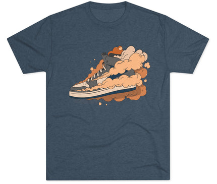 Smoky Sneaker Tri-Blend T-Shirt