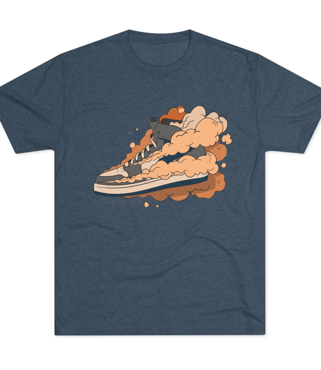 Smoky Sneaker Tri-Blend T-Shirt