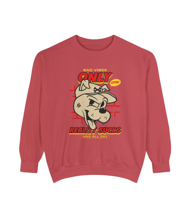 Bad Vibes Only Premium Sweatshirt