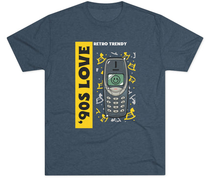 Retro Trendy Tri-Blend T-Shirt