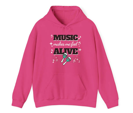 Music Makes Me Feel Alive Classic Hoodie