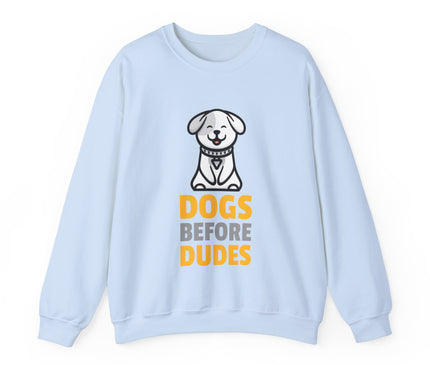 Dogs Before Dudes Classic Crewneck Sweatshirt